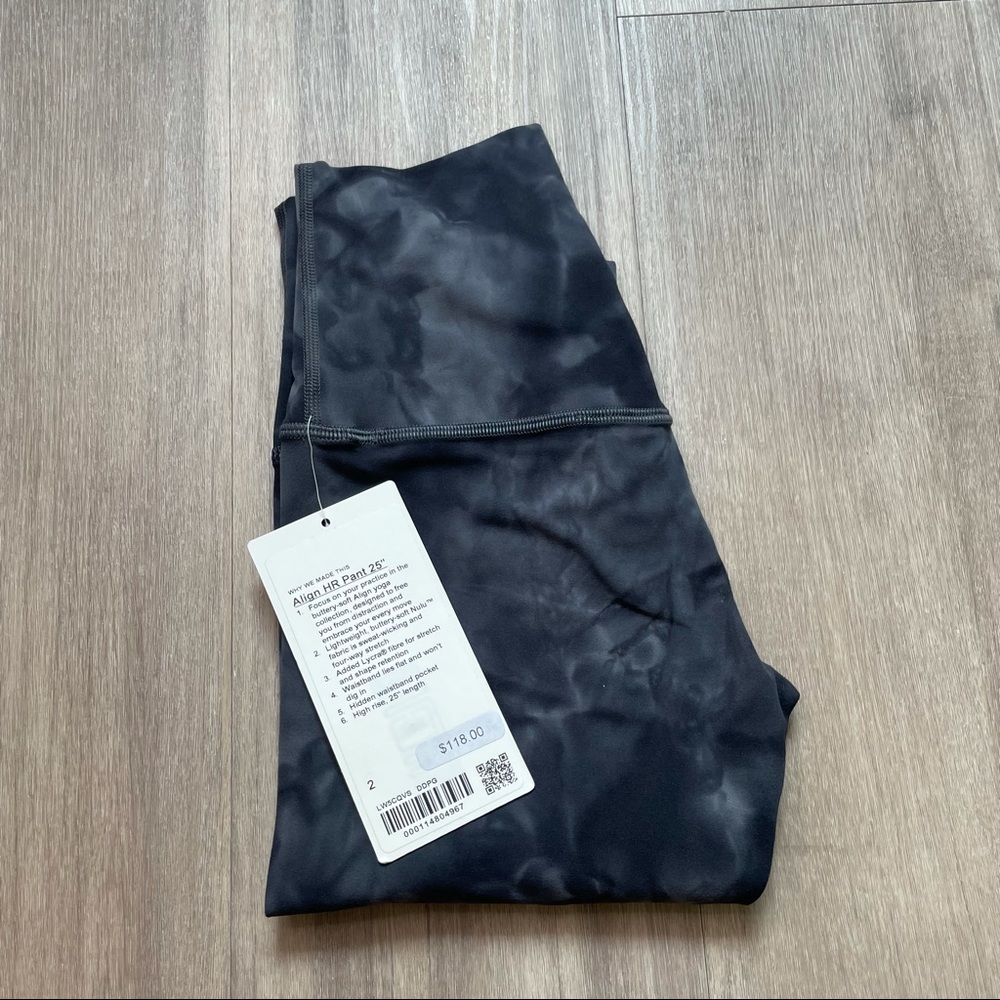 Align Pant 25" *Diamond Dye - Graphite Grey - Picture 4 of 4